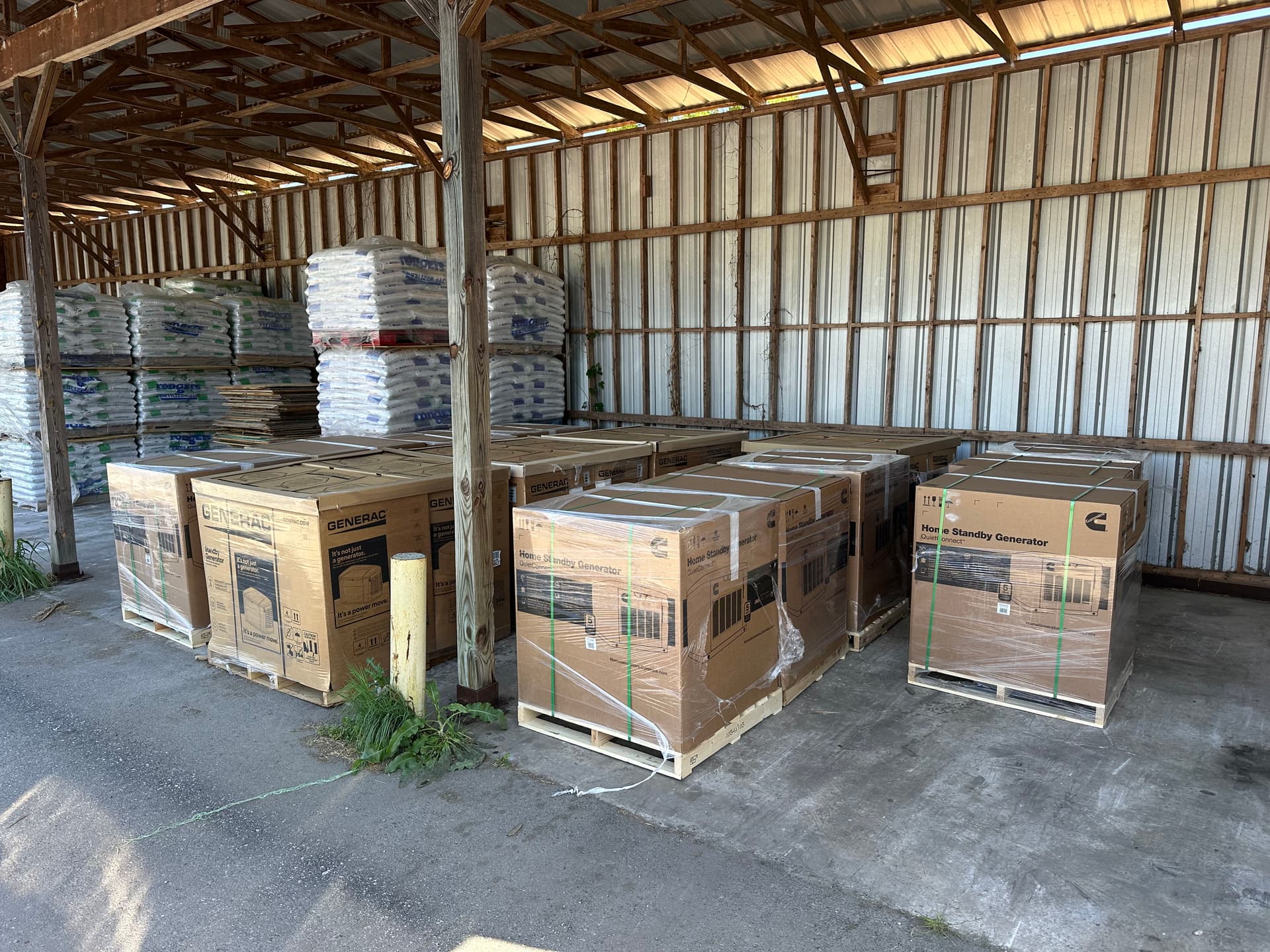 Fresh Shipment of Generac and Cummins Generators Now In Stock image