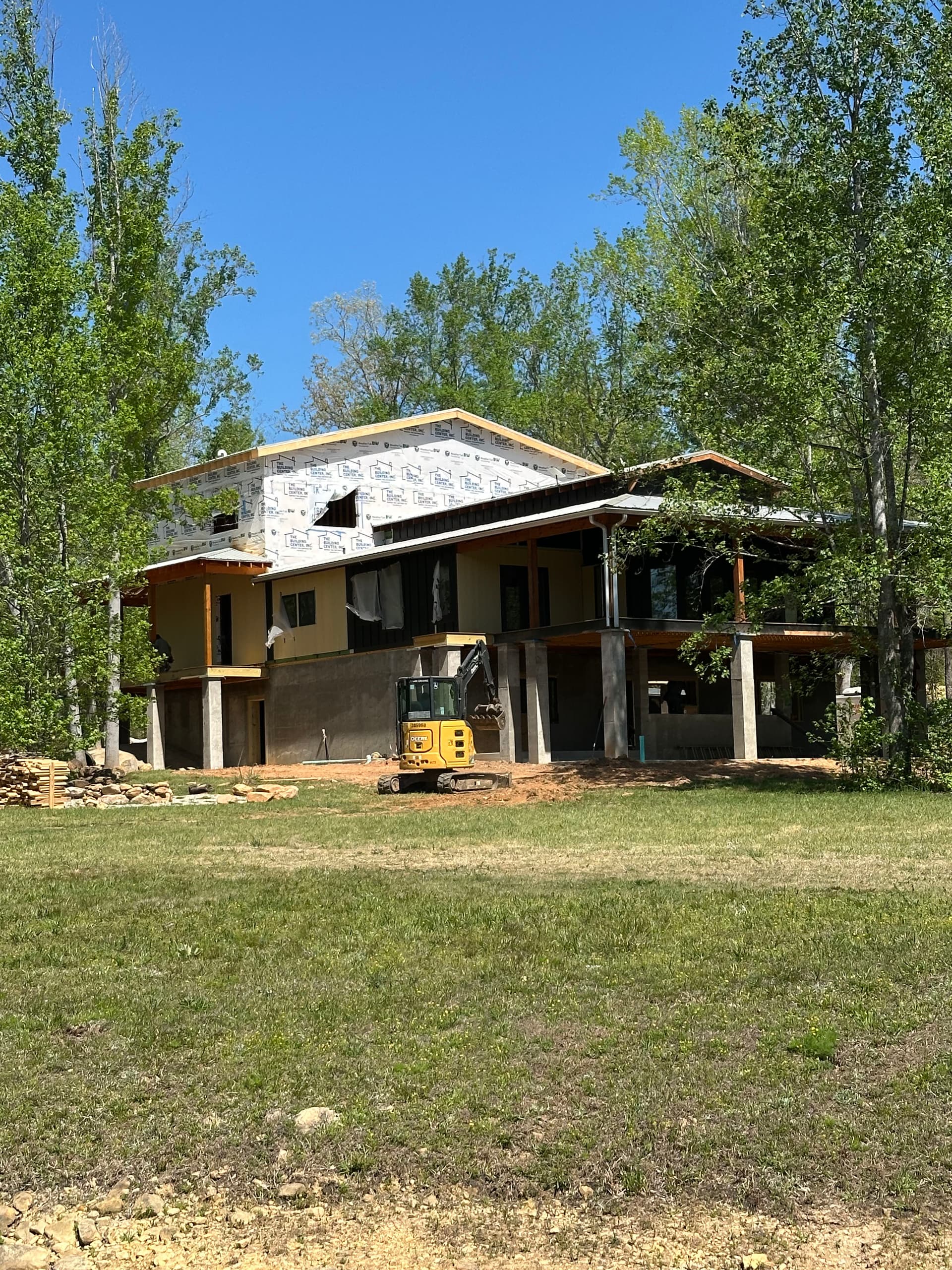 Gallery photos for Lake James Home Raised After Hurricane Helene Gets Full Electrical Rebuild: Image #1